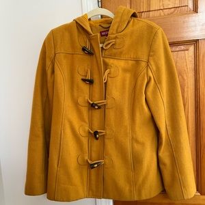 Yellow/ gold merona pea coat.